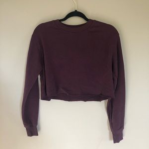 PACSUN cropped sweatshirt